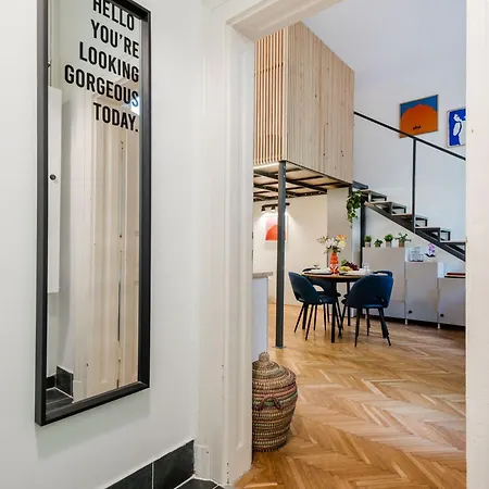 アパート Art Lovers Loft-garden View 3br 2ba Gem